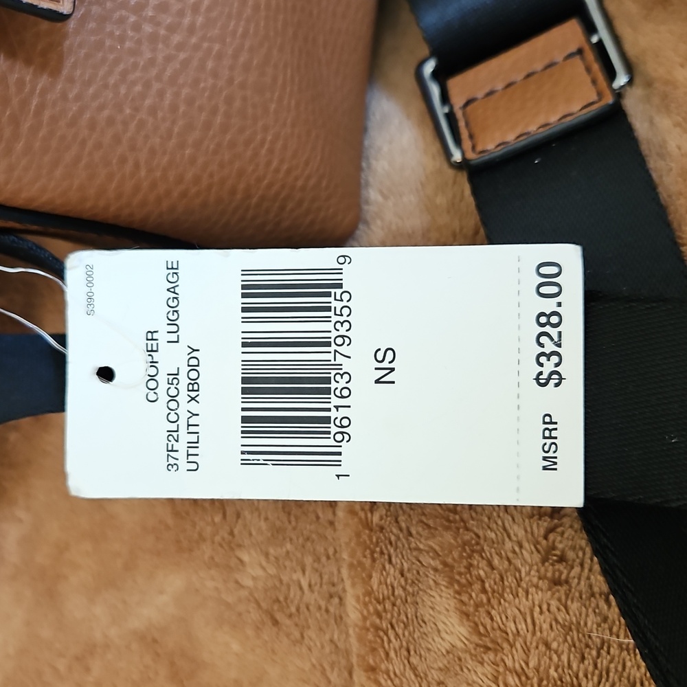 Michael Kors Brown and Black Crossbody Bag Mens or Womens - Picture 2 of 3